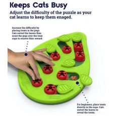 Nina Ottosson Cat Buggin' Out Puzzle & Play - gra edukacyjna dla kotów