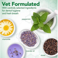 Vet's Best Dental żel + szczoteczka zestaw Puppy