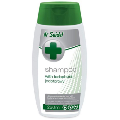 Dr Seidel Szampon dla psów Jodoforowy (również dla kotów i fretek) 220ml