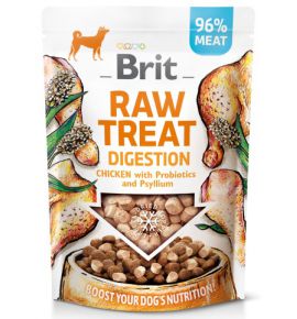 Brit Raw Treat Dog Digestion Chicken 40g