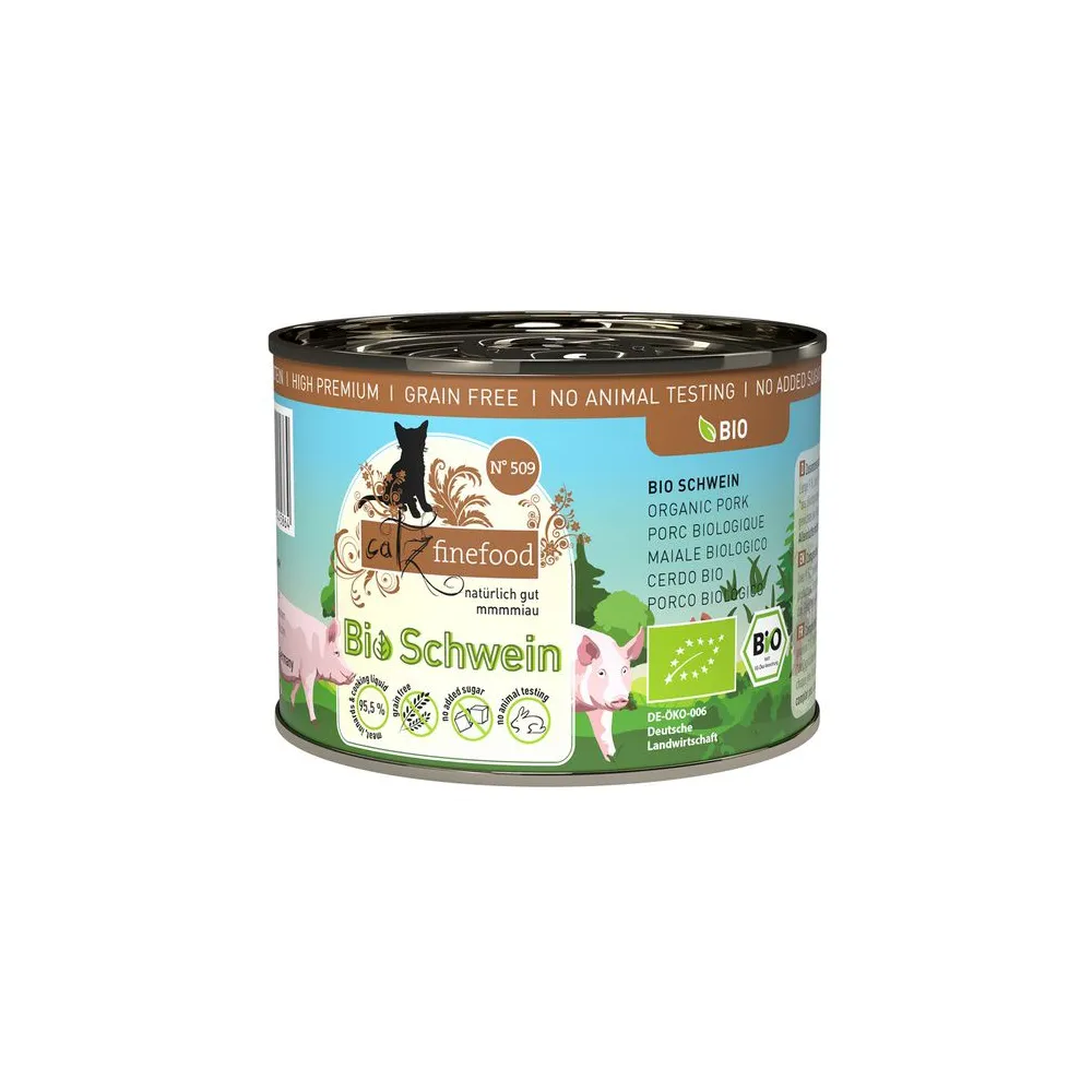 Catz Finefood Bio N.509 Wieprzowina puszka 200g