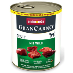 Animonda GranCarno Original Adult Wild Dziczyzna puszka 400g