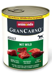 Animonda GranCarno Original Adult Wild Dziczyzna puszka 400g