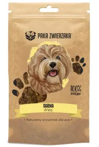Paka Zwierzaka Stripsy Sarna 100% 70g