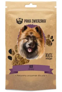 Paka Zwierzaka Stripsy Gęś 100% 70g