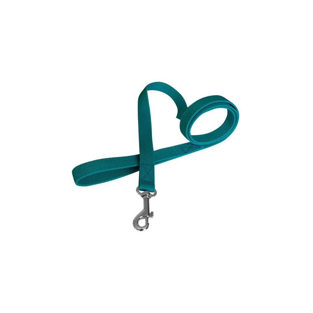 CHABA Smycz taśma gładka 10mm/130cm morska