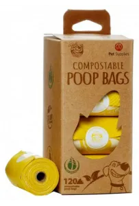 Toby's Choice BIOdegradowalne kompostowalne worki na odchody 120szt