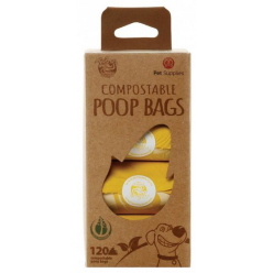 Toby's Choice BIOdegradowalne kompostowalne worki na odchody 120szt