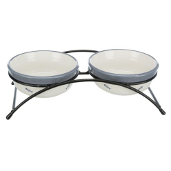 Trixie Miski ceramiczne 0,3L na stojaku [24790]