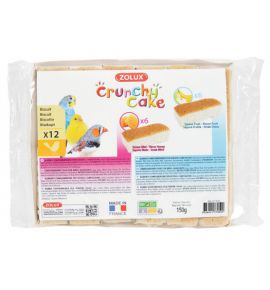 Zolux Crunchy Cake miód/owoc 12szt