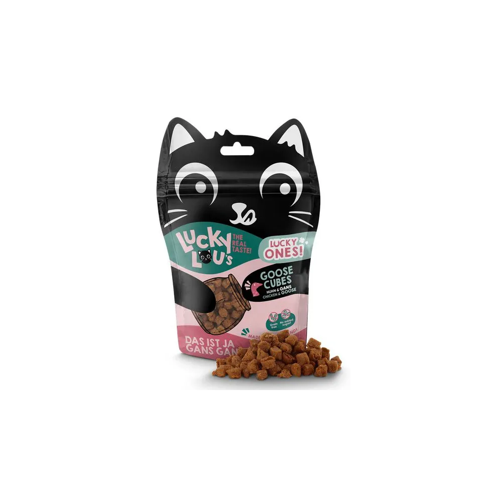 Lucky Lou Lucky Ones Cubes Kurczak & Gęś 80g