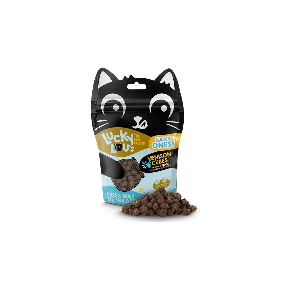 Lucky Lou Lucky Ones Cubes Kurczak & Jeleń 80g