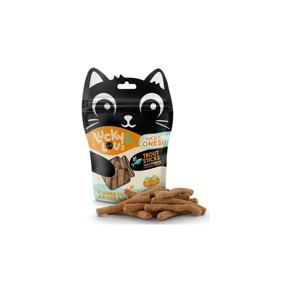 Lucky Lou Lucky Ones Sticks Kurczak & Pstrąg 50g