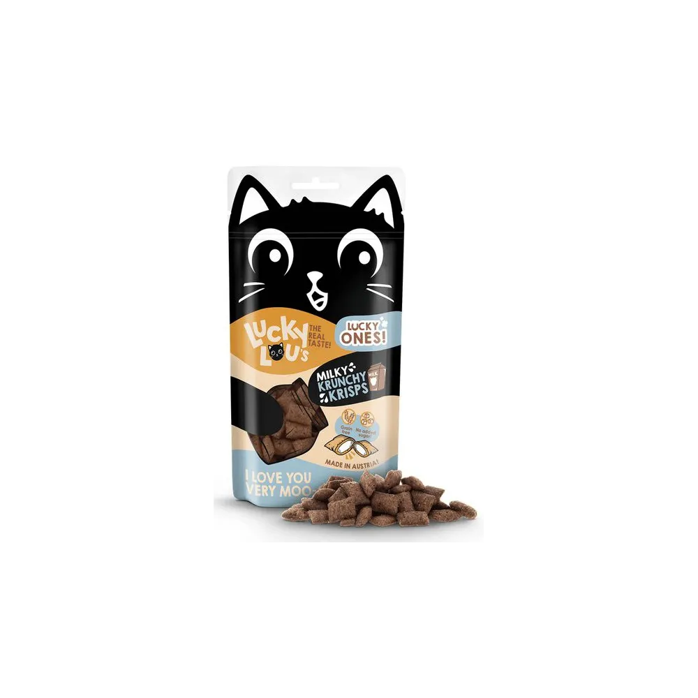 Lucky Lou Lucky Ones Krunchy Krisps Mleko 60g
