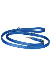 CHABA Smycz taśma regulowana - 16mm x 130/260cm niebieska