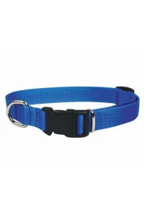 CHABA Obroża taśma regulowana 10mm x 30cm niebieska