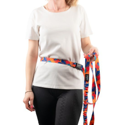 CHABA Smycz z amortyzatorem do biegania Story III L 25mm/280cm Aussie