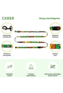 CHABA Smycz z amortyzatorem do biegania Story III L 25mm/280cm Jumbo