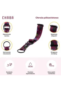 CHABA Obroża półzaciskowa Story III L Lakota