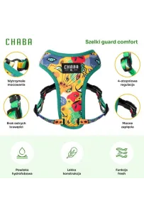 CHABA Szelki Guard Comfort Story III bezuciskowe L 2,0cm Jumbo