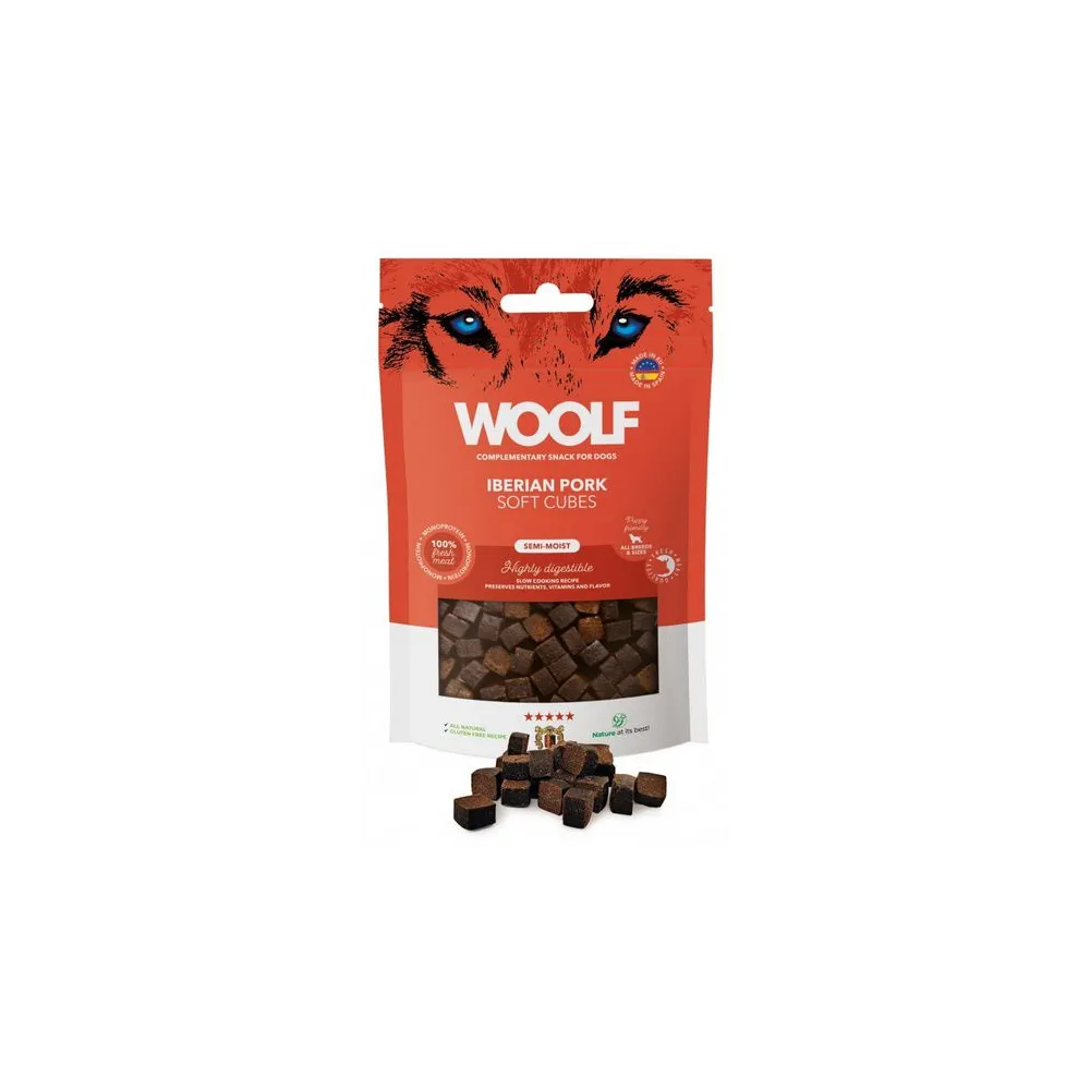 Woolf Soft Cubes Iberian Pork 100g