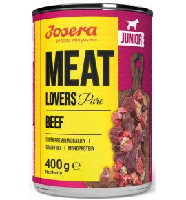 Josera Meat Lovers Pure Junior Wołowina puszka 400g