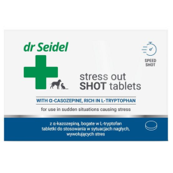 DermaPharm Stress Out Shot dla psa i kota blister 10 tabl.