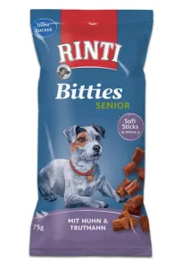 Rinti Bitties Snacks Senior 75G Kura /    Indyk  /16