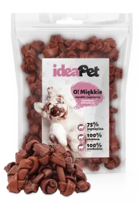Ideapet 500G Węzełki Miękkie Z            Jagnięciną 5Cm