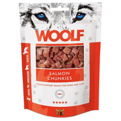 Woolf Soft Salmon Chunkies 100g