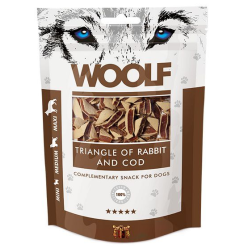 Woolf Rabbit & COD Triangle 100g