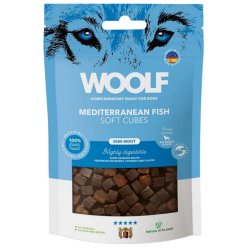 Woolf Soft Cubes Mediterranean Fish 100g