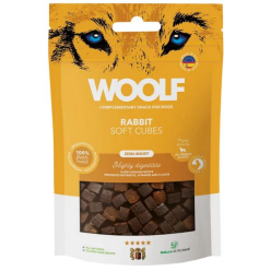 Woolf Soft Cubes Monoprotein Rabbit 100g