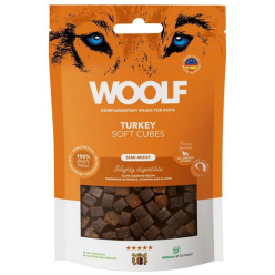 Woolf Soft Cubes Monoprotein Turkey 100g