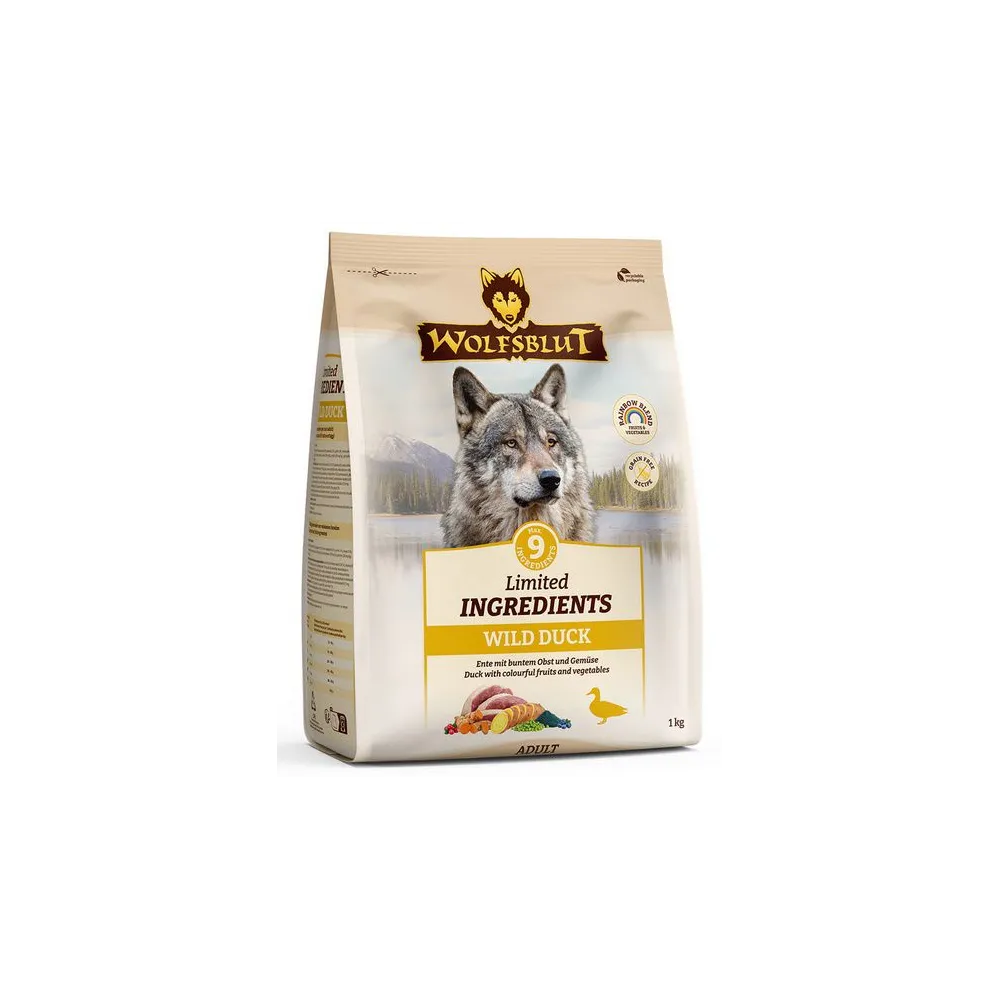 Wolfsblut Dog Limited Ingredients Wild Duck kaczka i ziemniaki 1kg