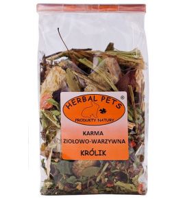 Herbal Pets Karma ziołowo-warzywna dla królika 150g