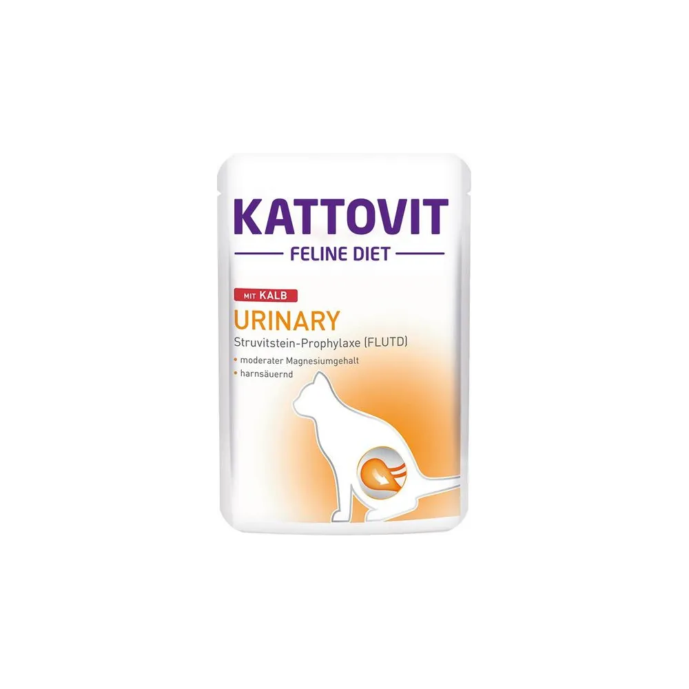 Kattovit Feline Diet Urinary cielęcina saszetka 85g