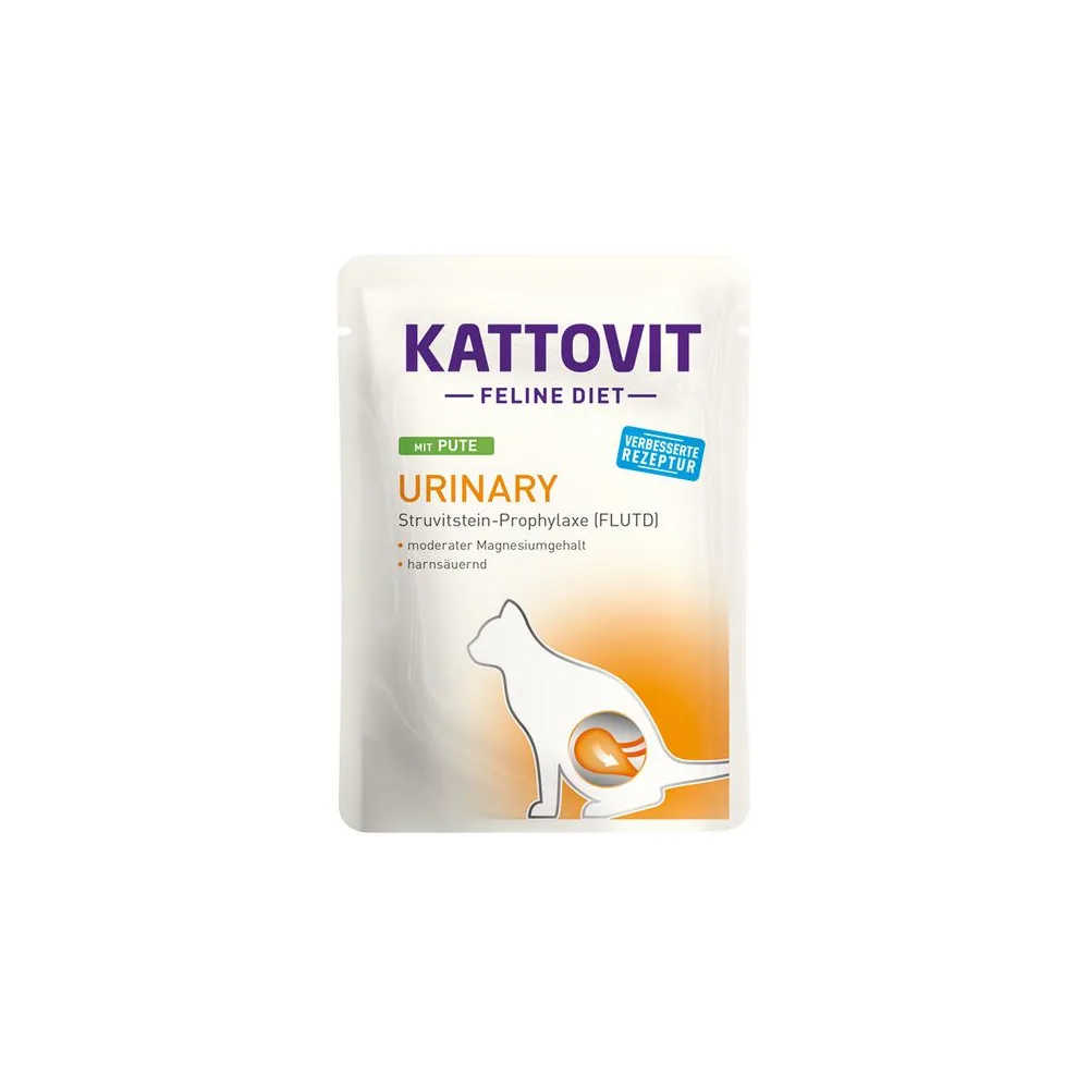 Kattovit Feline Diet Urinary indyk saszetka 85g