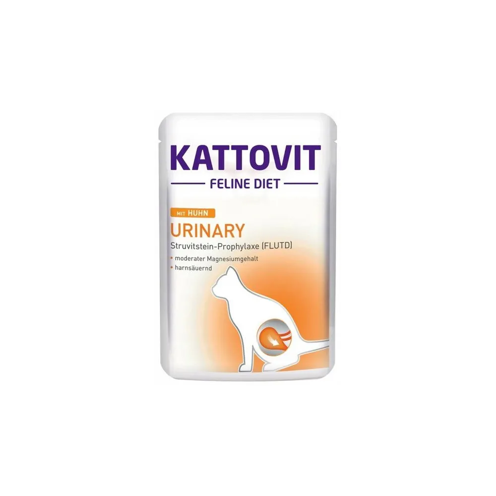 Kattovit Feline Diet Urinary kurczak saszetka 85g