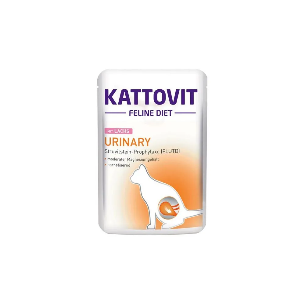 Kattovit Feline Diet Urinary łosoś saszetka 85g