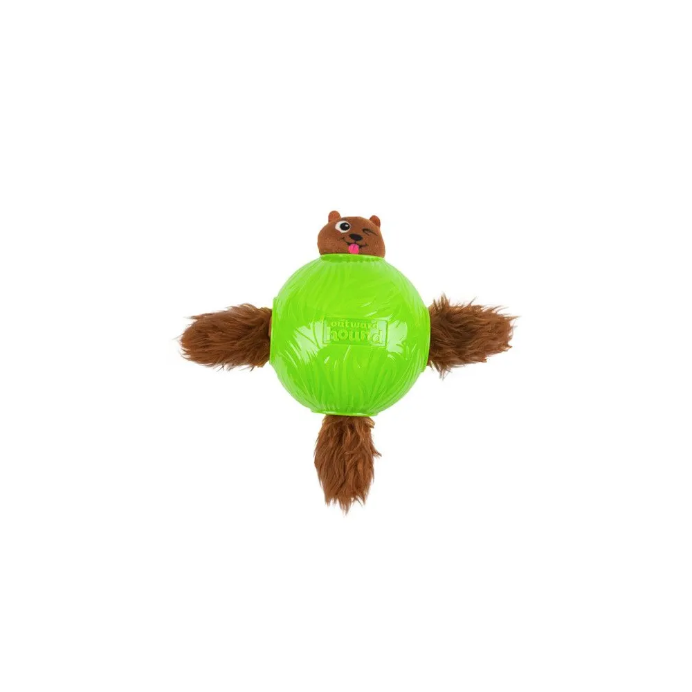 GRA NINA OTTOSSON DOG SNUFFLE BALL GREEN SMALL