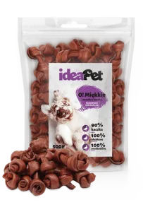 Ideapet 500G Węzełki Miękkie Z Kaczką     5Cm