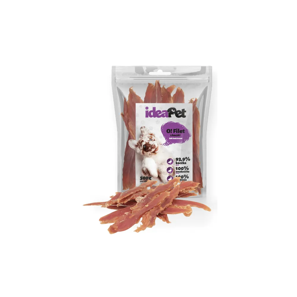Ideapet 500G Filet Z Kaczki