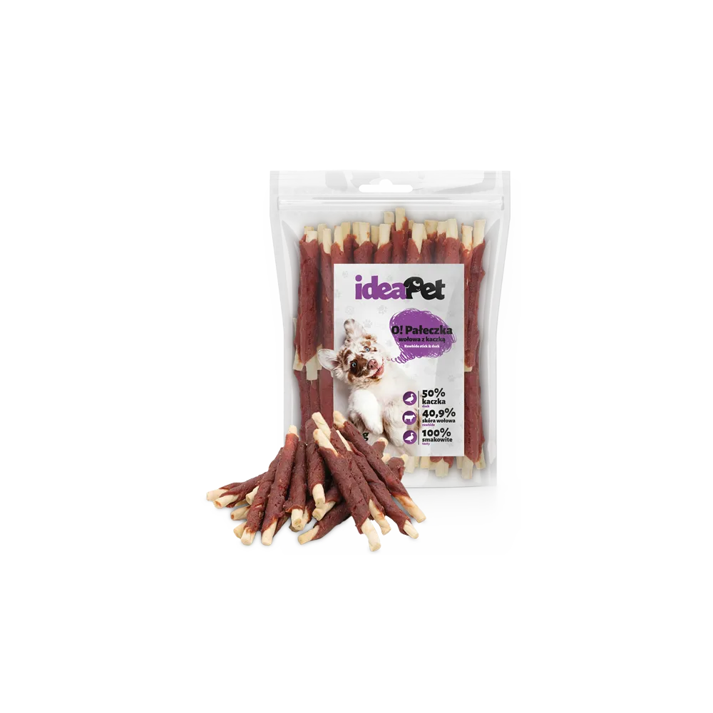 Ideapet 500G Pałeczka Wołowa Z Kaczką