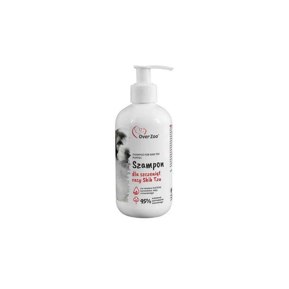 Over Zoo Szampon dla psów o czarnej i ciemnej sierści 250ml