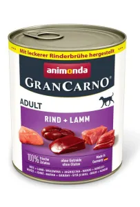 Animonda GranCarno Original Adult Rind Lamm Wołowina + Jagnięcina puszka 800g