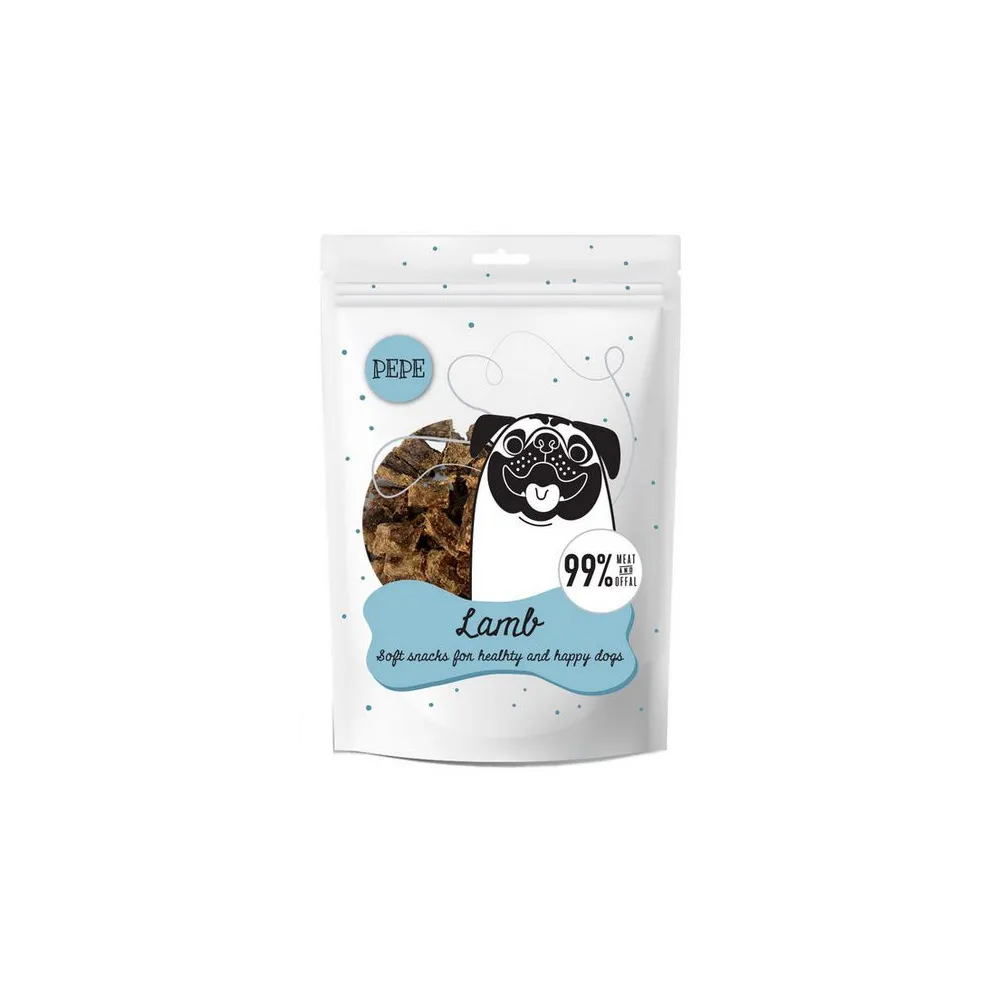 Paka Zwierzaka PEPE Mini Chunkies Lamb (jagnięcina) 70g
