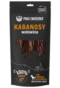 Paka Zwierzaka Kabanosy Wołowina 3szt 80g