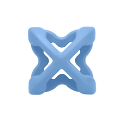 Pdh Zabawka Gumowa Geo-Astro Rolly Błękitna