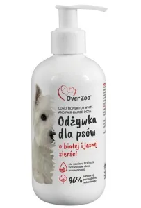Over Zoo Odżywka dla białej i jasnej sierści 240ml